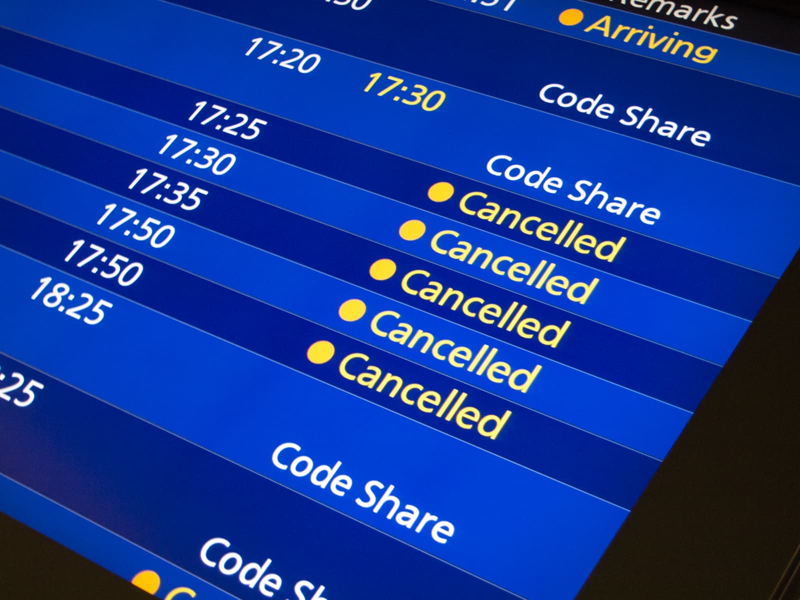 What to do if an airport strike cancels your flight